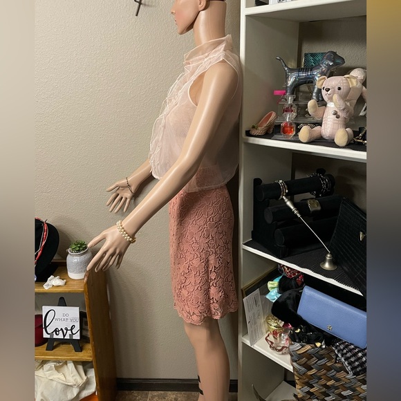 💖Please S Poliammidica Nylon Made In Italy Top - Picture 4 of 10